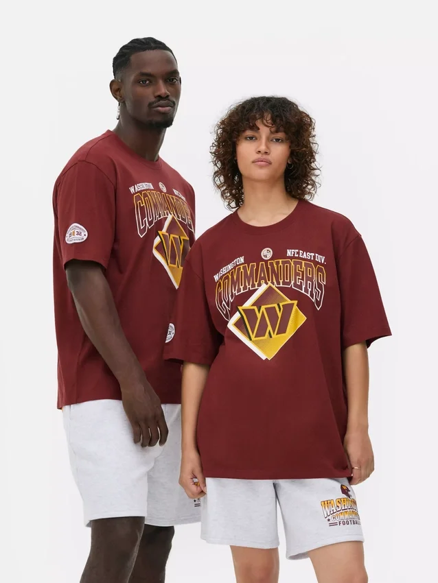 Cămășă cu logo-ul echipei Washington Commanders din NFL Cămășă cu logo-ul echipei Washington Commanders din NFL