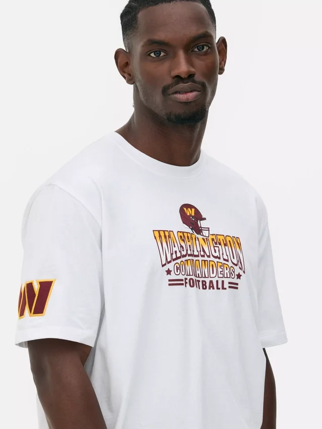 Cămășă cu logo-ul echipei Washington Commanders din NFL Cămășă cu logo-ul echipei Washington Commanders din NFL