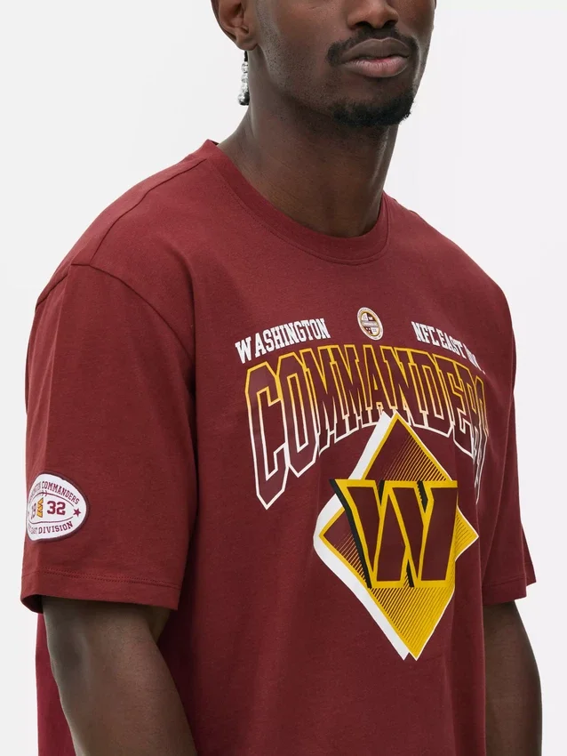 Cămășă cu logo-ul echipei Washington Commanders din NFL Cămășă cu logo-ul echipei Washington Commanders din NFL