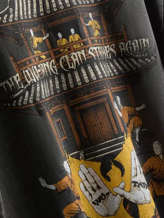 Cămășă cu mânecă scurtă Wu Tang Clan Cămășă cu mânecă scurtă Wu Tang Clan
