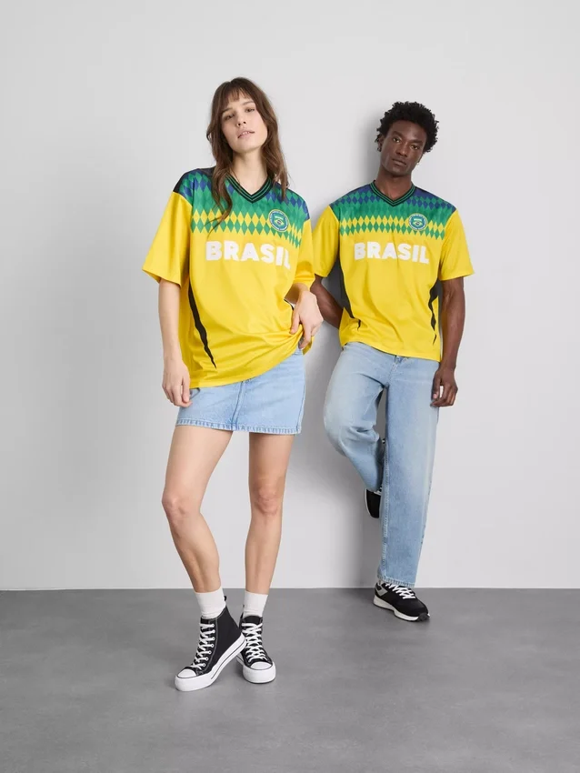 Cămășă cu mâneci scurte „Brazil” Cămășă cu mâneci scurte „Brazil”