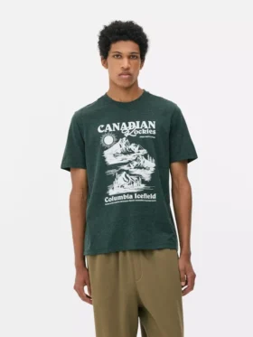 Cămășă cu mâneci scurte Canadian Rockies