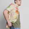 Cămășă cu mâneci scurte și nasturi „Tropical Postcard” Cămășă cu mâneci scurte și nasturi „Tropical Postcard”