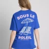 Cămășă oversized cu imprimeu „Soleil” Cămășă oversized cu imprimeu „Soleil”