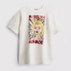 Cămășă oversized din bumbac cu imprimeu Marilyn Monroe Cămășă oversized din bumbac cu imprimeu Marilyn Monroe