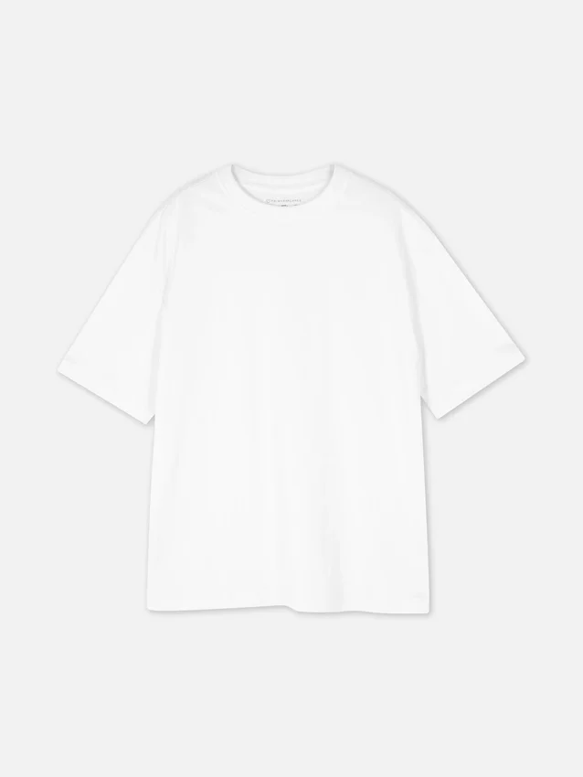 Cămășă oversized esențială din jersey Cămășă oversized esențială din jersey