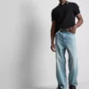 Cămășă polo cu textură tip fagure
