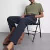 Cămășă polo din tricot texturat