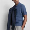 Cămășă polo din tricot texturat
