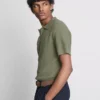 Cămășă polo din tricot texturat