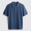 Cămășă polo din tricot texturat