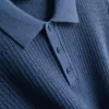 Cămășă polo din tricot texturat