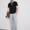 Cămășă polo texturat Cămășă polo texturat