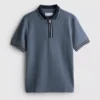 Cămășă polo texturat Cămășă polo texturat