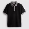 Cămășă polo texturat Cămășă polo texturat
