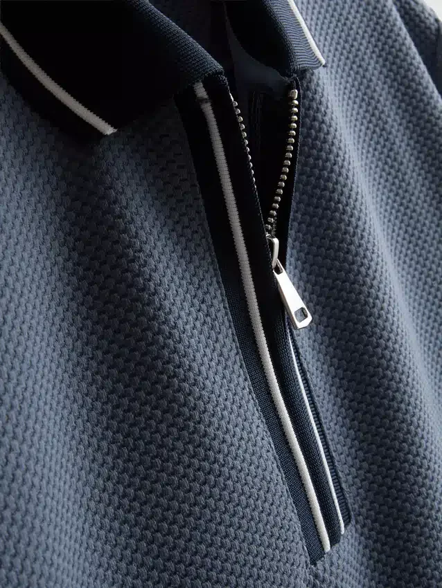 Cămășă polo texturat Cămășă polo texturat