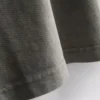 Cămășă spălată, cu mâneci scurte Cămășă spălată, cu mâneci scurte
