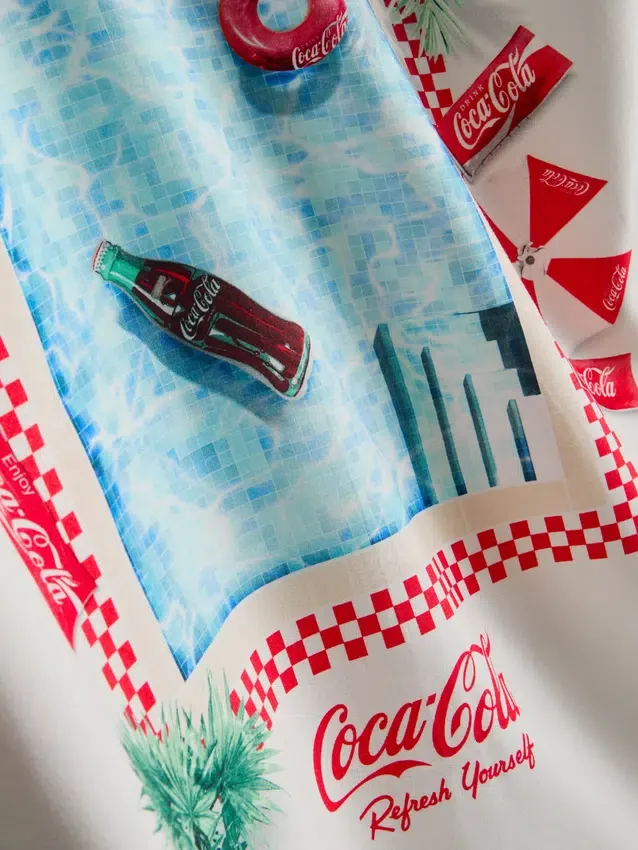 Cămașă cu mânecă scurtă Coca-Cola Cămașă cu mânecă scurtă Coca-Cola