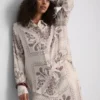 Cămașă cu nasturi din satin șifonat cu imprimeu paisley de la Paula Echevarría Cămașă cu nasturi din satin șifonat cu imprimeu paisley de la Paula Echevarría