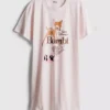 Cămașă de noapte cu imprimeu grafic „Bambi” de la Disney Cămașă de noapte cu imprimeu grafic „Bambi” de la Disney