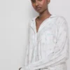 Cămașă de noapte lejeră, tip „boyfriend”, cu imprimeu Cămașă de noapte lejeră, tip „boyfriend”, cu imprimeu