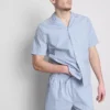 Cămașă de pijamă cu nasturi, în dungi Cămașă de pijamă cu nasturi, în dungi
