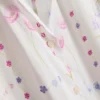 Cămașă de pijama cu mâneci scurte și imprimeu floral Cămașă de pijama cu mâneci scurte și imprimeu floral