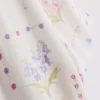 Cămașă de pijama cu mâneci scurte și imprimeu floral Cămașă de pijama cu mâneci scurte și imprimeu floral