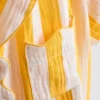 Cămașă de pijama din bumbac cu volane, perfectă pentru relaxare Cămașă de pijama din bumbac cu volane, perfectă pentru relaxare