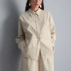 Cămașă din poplin de bumbac cu dungi