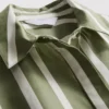 Cămașă din poplin de bumbac cu dungi