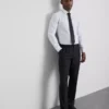 Cămașă elastică cu croială slim și nasturi