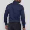 Cămașă elastică cu croială slim și nasturi