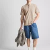 Cămășa Henley texturată Cămășa Henley texturată