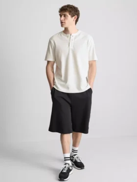 Cămășa Henley texturată