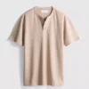 Cămășa Henley texturată Cămășa Henley texturată