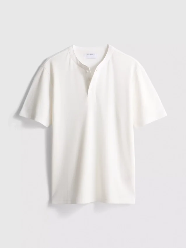 Cămășa Henley texturată Cămășa Henley texturată
