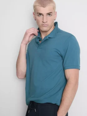 Cămășa polo elastic Essential