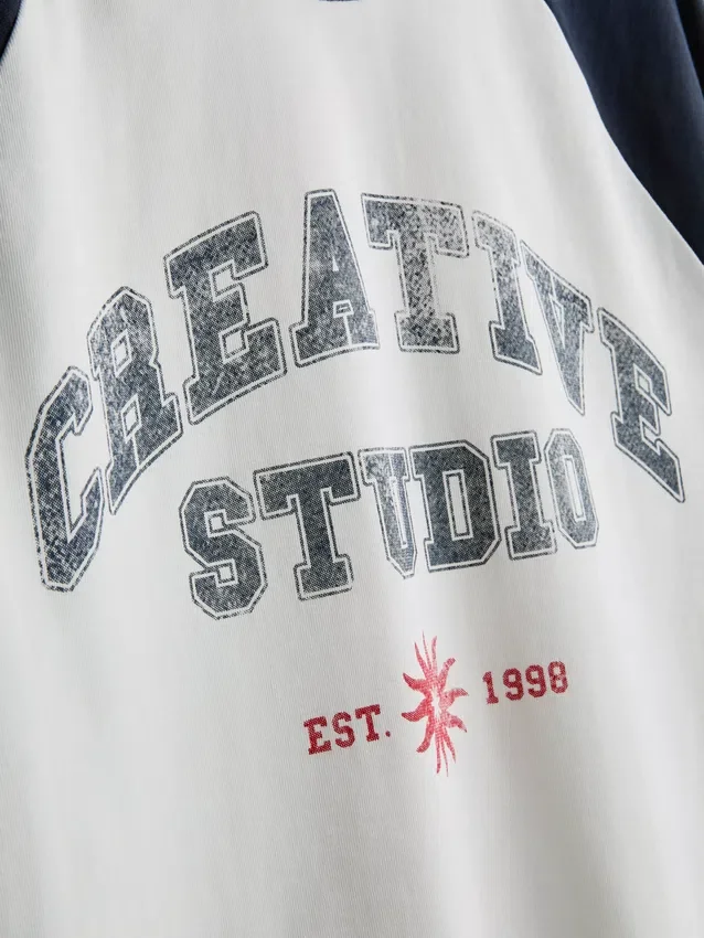 Cămășa raglan Creative Studio Cămășa raglan Creative Studio