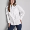 Cămașă supremă din poplin de bumbac Cămașă supremă din poplin de bumbac