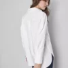 Cămașă supremă din poplin de bumbac Cămașă supremă din poplin de bumbac