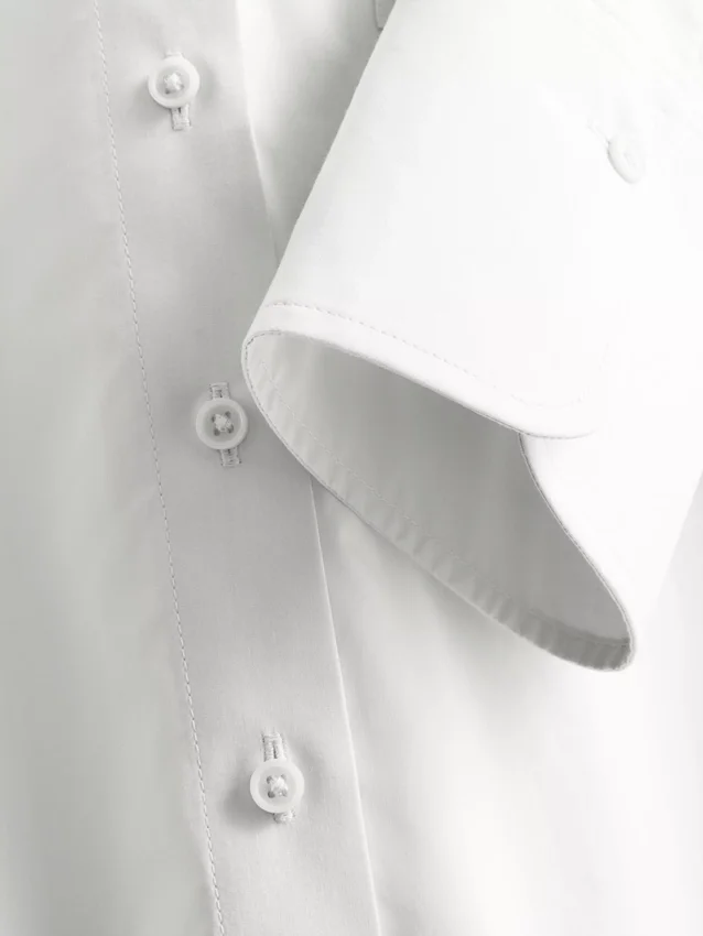 Cămașă supremă din poplin de bumbac Cămașă supremă din poplin de bumbac