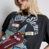 Cămășa-tricou cu imprimeu Rolling Stones Cămășa-tricou cu imprimeu Rolling Stones
