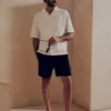 Cămașa cu mâneci scurte din bumbac brodată de la The Edit Cămașa cu mâneci scurte din bumbac brodată de la The Edit