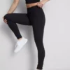 Colanți sport cu talie înaltă, netede și cu susținere Colanți sport cu talie înaltă, netede și cu susținere