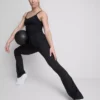 Colanți sportivi evazați, cu talie înaltă și susținere ușoară Colanți sportivi evazați, cu talie înaltă și susținere ușoară