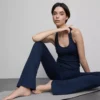 Colanți sportivi evazați, cu talie înaltă și susținere ușoară Colanți sportivi evazați, cu talie înaltă și susținere ușoară