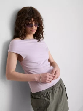 Colecția Primark | Bluză cu umerii goi, cu conținut ridicat de bumbac