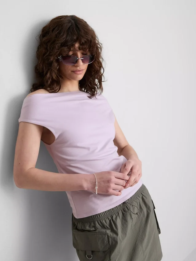 Colecția Primark | Bluză cu umerii goi, cu conținut ridicat de bumbac Colecția Primark | Bluză cu umerii goi, cu conținut ridicat de bumbac