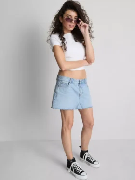 Colecția Primark | fustă mini din denim